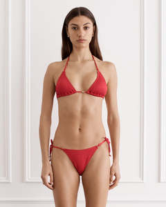 Heaven: HEAVEN BELLA TRIANGLE W/ KYLIE TIE SIDE PANT - ROSA