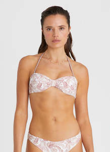 HEAVEN RILEY BANDEAU TOP W/ JENNIFER HIPSTER PANT - SAFFRON