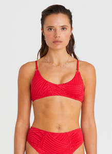 HEAVEN MADELINE TOP W/ JENNIFER HIPSTER PANT - ROSE