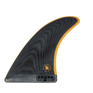 Longboard Fins: FCS|| SINGLE PG - BLACK/ECLIPSE