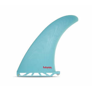 FUTURES 9.7"GERRY LOPEZ FIBERGLASS LONGBOARD FIN - BLUE