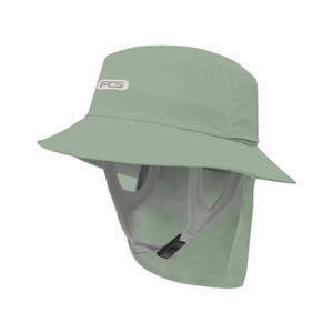 FCS ESSENTIAL SURF BUCKET HAT - ICEBERG GREEN
