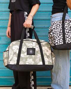 VOLCOM PATCH ATTACK GEAR BAG - MOSS STONE