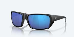 COSTA TAILFIN MATTE BLACK W/ BLUE MIRROR 580G POLARIZED