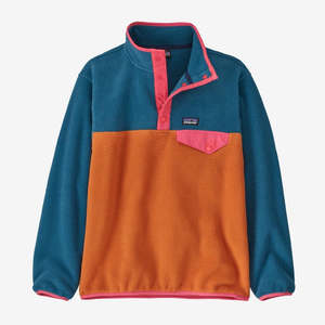 PATAGONIA K'S LW SYNCH SNAP-T P/O - HARMONY ORANGE