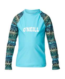 Boys Rashvests: ONEILL BOYS TODDLER SPF LS RASH TEE - SKETCHBOOK
