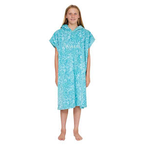 Girls Hooded Towels: ONEILL GIRLS BAHIA CHANGE TOWEL - TIDEPOOL