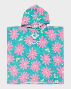 Girls Hooded Towels: ROXY TW STAY MAGICAL PRINTED - XGMY