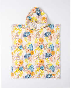 RIP CURL ALOHA HOODED TOWEL MINI - VANILLA