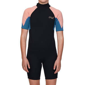 Girls Spring Suits: ONEILL GIRLS REACTOR 2 BZ S/S SPRING 2MM - PEACH