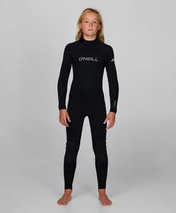 ONEILL YOUTH REACTOR 2 GBS BZ FULL 4.3MM - BLACK/BLACK