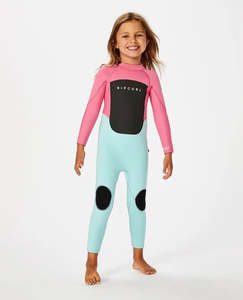 RIP CURL GROMS OMEGA 3/2 FL BZ - PINK