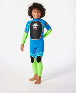 Girls Steamers: RIP CURL GROMS OMEGA BZ EASY ON/OFF - BLUE
