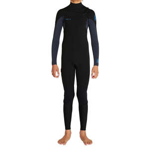 Girls Steamers: ONEILL BOYS DEFENDER C/Z FULL 4.3MM - BLACK/BLACK/GUNMETAL