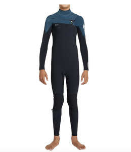 ONEILL BOYS HYPERFREAK FIRE C/Z FULL 3.2MM - BLACK/BLACK/CADET