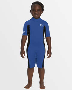 Boys Spring Suits: BILLABONG 202 TODDLER FOIL BZ FL - MID BLUE