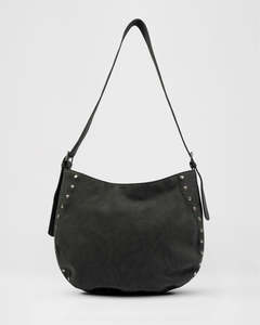 Womens Handbags: RUSTY BALLAD TOTE BAG - BLK