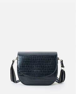 Womens Handbags: RIP CURL PREMIUM SURF CROSSBODY BAG - BLACK