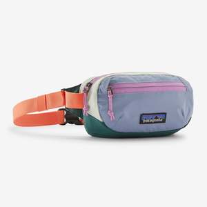 PATAGONIA TERRAVIA MINI HIP PACK - PATCHWORK: BARNACLE BLUE
