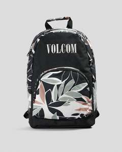 Womens Backpacks: VOLCOM PATCH ATTACK RETREAT - SGE