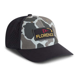 FLORENCE CAMO AIRTEX TRUCKER HAT - TUNDRA CAMO