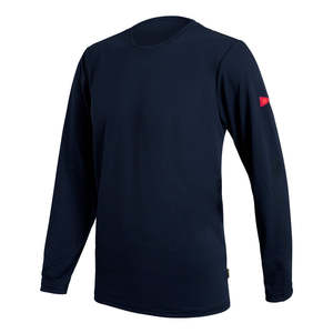 FLORENCE AIRTEX LONG SLEEVE SHIRT - NAVY