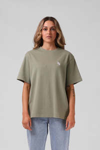 Rpm: RPM OS SANDED TEE - SAGE