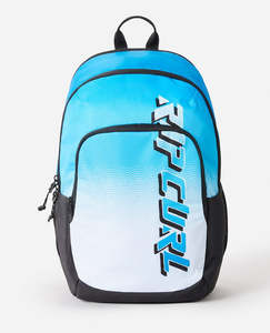Boys Backpacks: RIP CURL OZONE 30L FADED SLANT - BLUE/WHITE