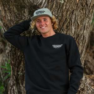 WHANGAMATA SURF SHOP BUBBLE LOGO UNSTRUCTURED CAP - EUCALYPTUS