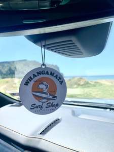 WHANGAMATA SURF SHOP SURF DOG AIR FRESHENER - COCONUT