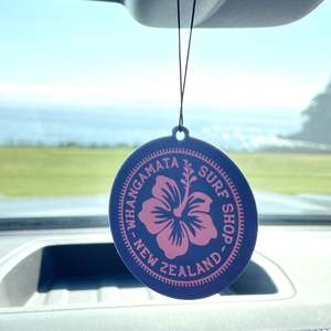 Whangamata Surf Womens: WHANGAMATA SURF SHOP HIBISCUS PATCH AIR FRESHENER - VANILLA