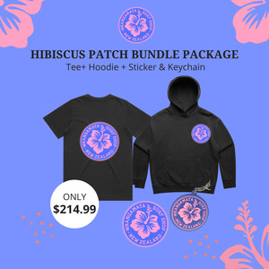 Whangamata Surf Shop Hibiscus Patch Bundle - Womens