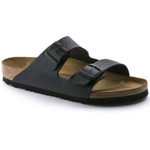 BIRKENSTOCK ARIZONA BIRKO-FLOR (REGULAR) - BLACK