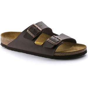 BIRKENSTOCK ARIZONA BIRKO-FLOR (REGULAR) - DARK BROWN