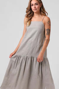Sale: RPM ANTOINETTE DRESS - SAGE GREY