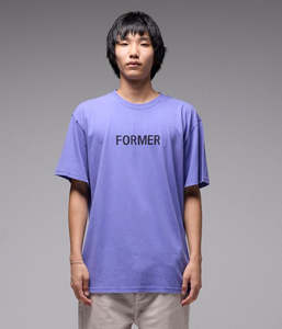 FORMER SALVAGE LEGACY T-SHIRT - WASHED VIOLET