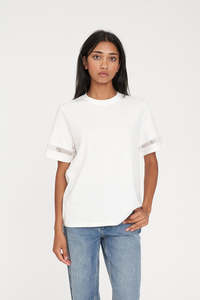 HUFFER Classic Tee 170/Cherie Chalk