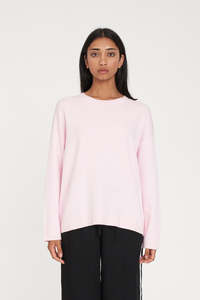 Huffer: HUFFER Neve Crew Pale Rose