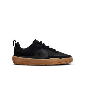 NIKE SB BURNSIDE GS - BLACK/BLACK-GUM LIGHT BROWN