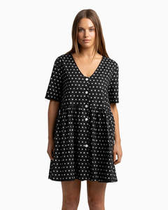 Sale: HURLEY TOMGIRL SKATE DRESS - BLACK