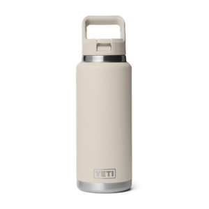 YETI RAMBLER 36OZ (1065ML) BOTTLE W/ STRAW CAP - CAPE TAUPE