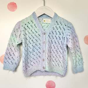 Handmade Pastel Knit, 6-12m