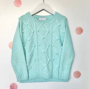 Cosy Winter Knits: Tickled Pink Bobble Knit, Size 6