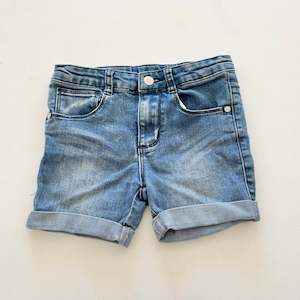 $2 BASICS - Mango Denim Shorts, Size 7