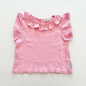 $2 BASICS - Country Road Frill Tee, 3-6m