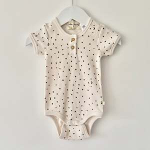 For The Boys: Wilson + Frenchy Starry Bodysuit, 3-6m (NEW)