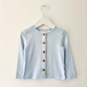 La Sienna Ribbed Cardigan, Size 2