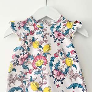 New Additions: Milky Paisley Romper, 3-6m