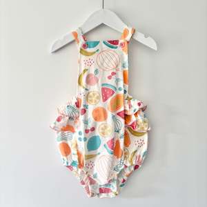Teeny Weeny Fruity Romper, Size 1 (NEW)