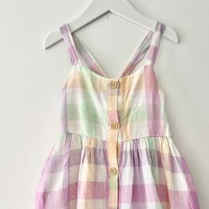 New Additions: Mac & Ellie Linen Gingham Dress, Size 6